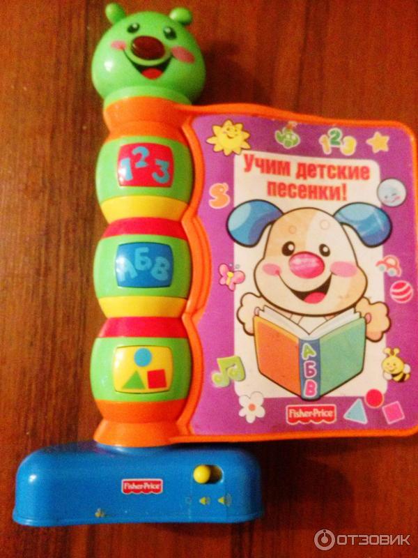 Музыкальная книга со стихами Fisher Price фото