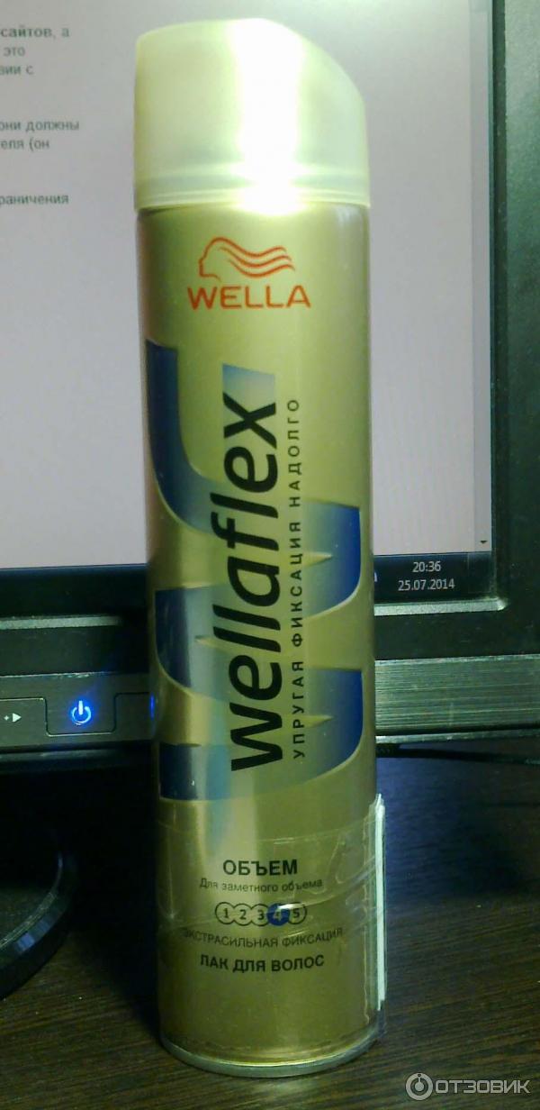 Лак для волос Wella Wellaflex Упругая фиксация надолго фото