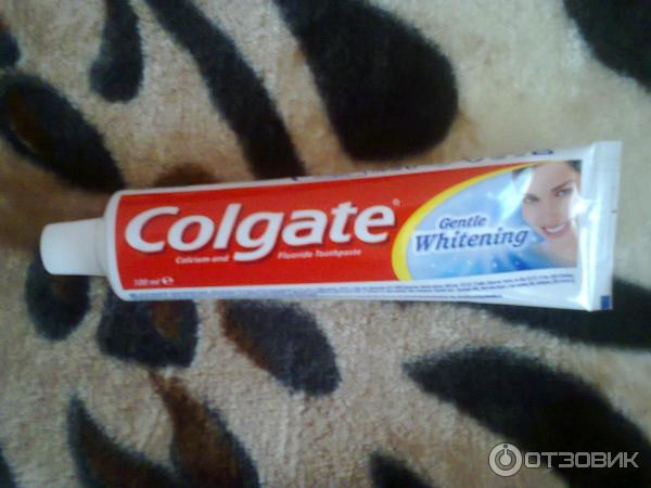 Зубная паста Colgate Бережное отбеливание фото