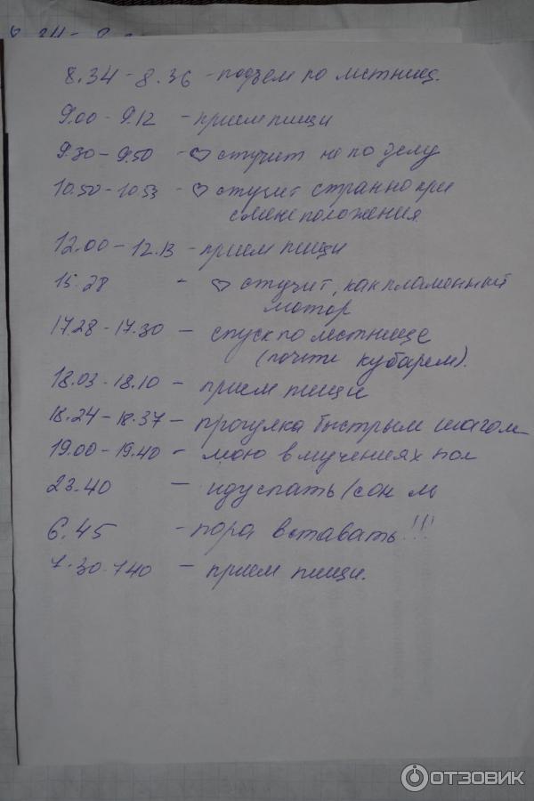 Как правильно заполнять дневник холтера