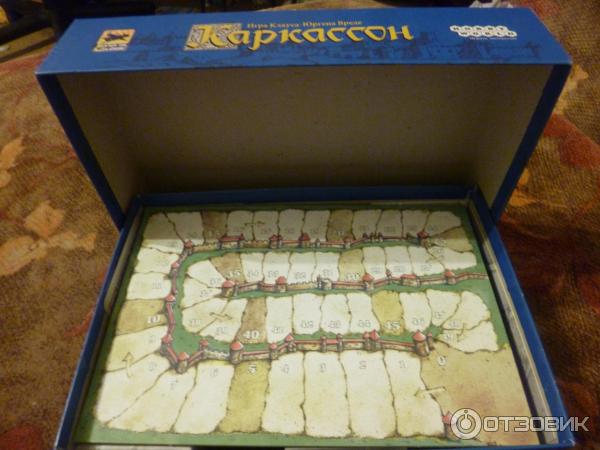Настольная стратегически-экономическая игра Каркассон фото