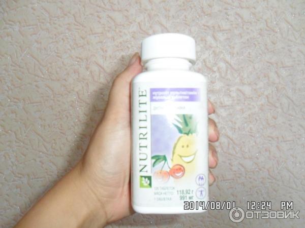 Жевательные таблетки Amway Nutrilite Мультивитамин фото