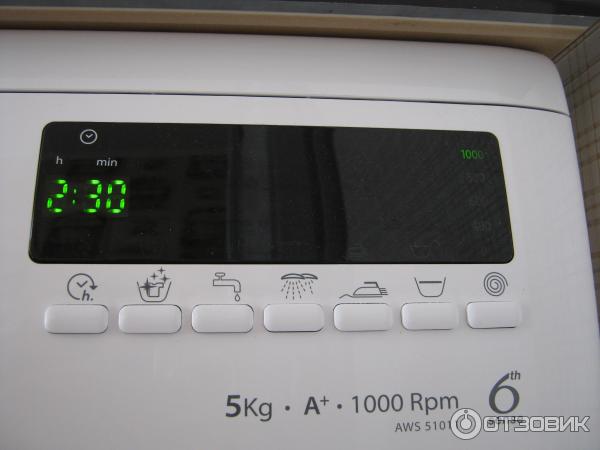 Whirlpool AWS51011 экран