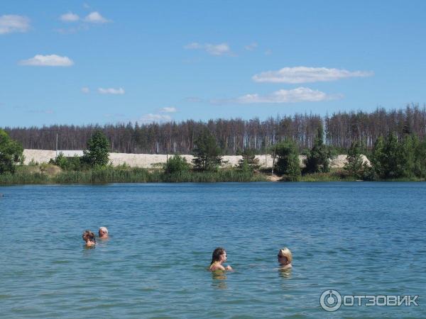 Голубые озера в Луховицах (Россия, Московская область) фото