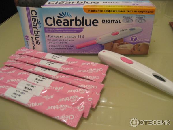 Тест на овуляцию Clearblue фото