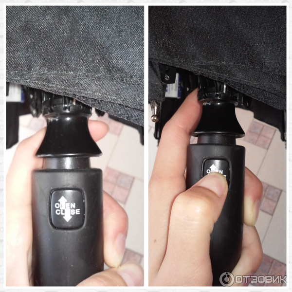 Как разобрать ручку зонтика