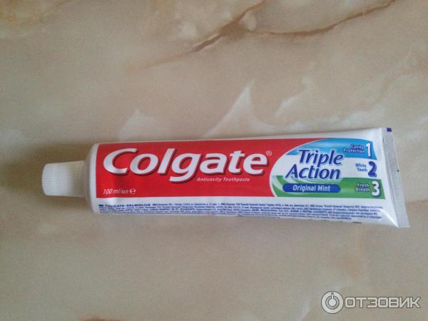 Зубная паста Colgate Тройное действие фото