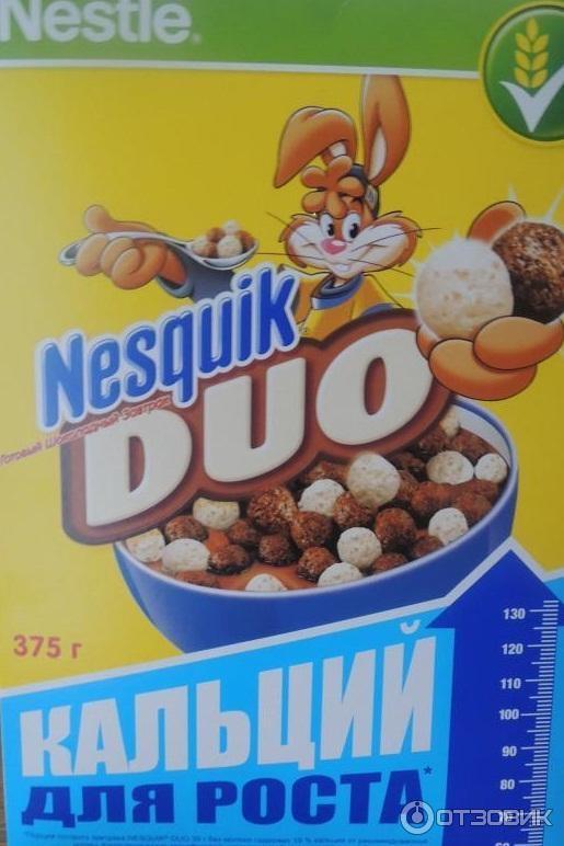 Готовый завтрак Nesquik Duo Nestle фото