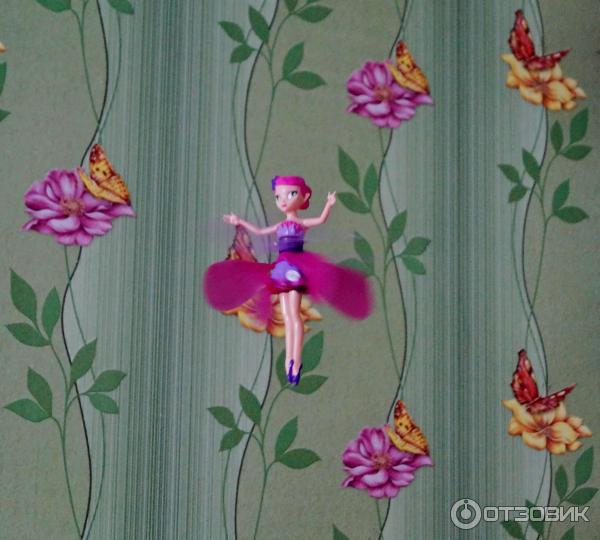 Кукла розовая летающая фея Flying fairy (pink)