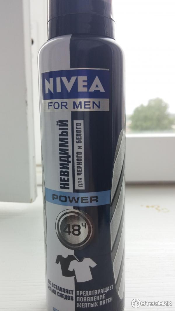 Дезодорант-антиперспирант мужской Nivea Men Невидимый для черного и белого фото