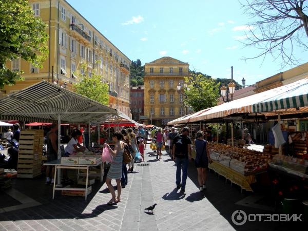 Рынок Cours Saleya (Франция, Ницца) фото