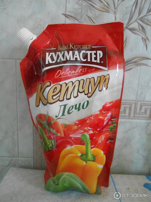 Кетчуп лечо Кухмастер real ketchup фото