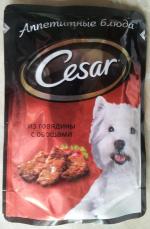 Корм для собак Cesar фото