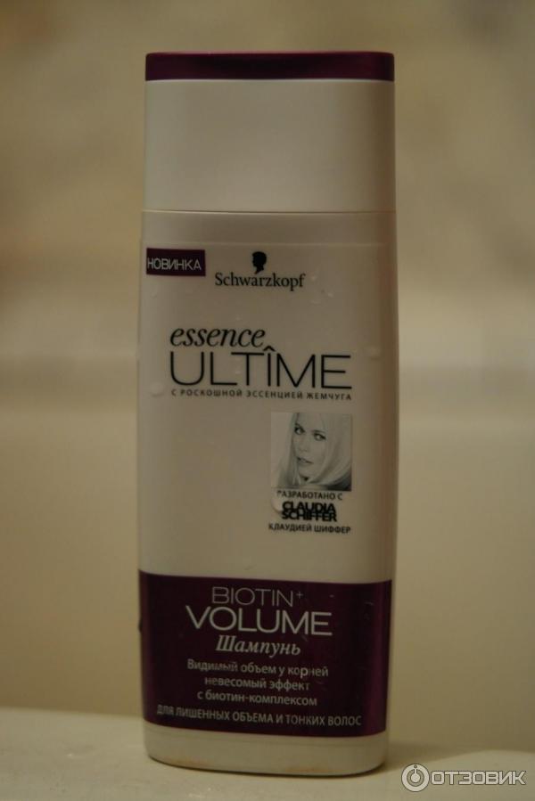 Шампунь Schwarzkopf Essence Ultime Biotin volume