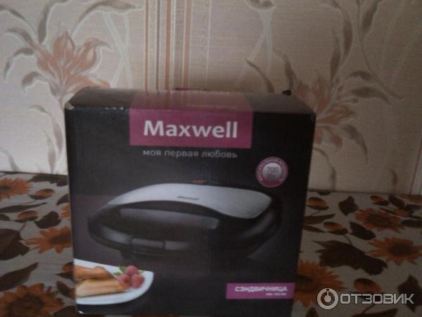 Сэндвичница Maxwell MW-1552 BK фото