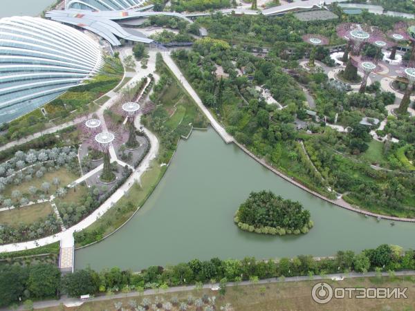 Смотровая площадка отеля Marina Bay Sands Skypark (Сингапур) фото