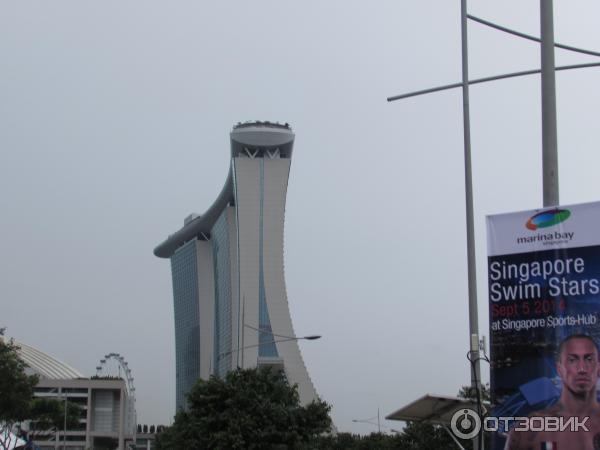 Смотровая площадка отеля Marina Bay Sands Skypark (Сингапур) фото