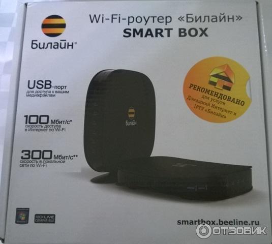 WI-FI роутер Билайн Smart Box фото
