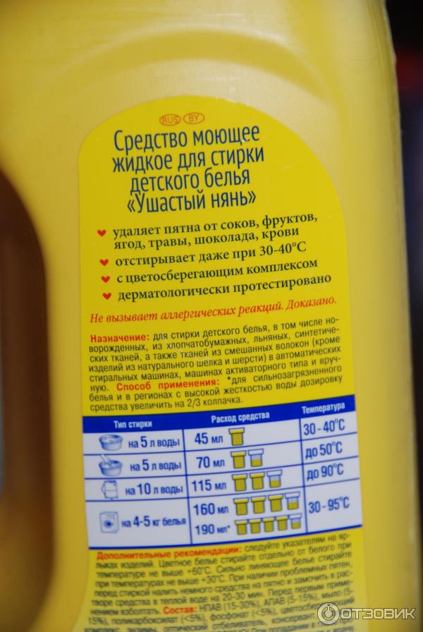 Ушастый Нянь Гель Для Стирки Купить Спб