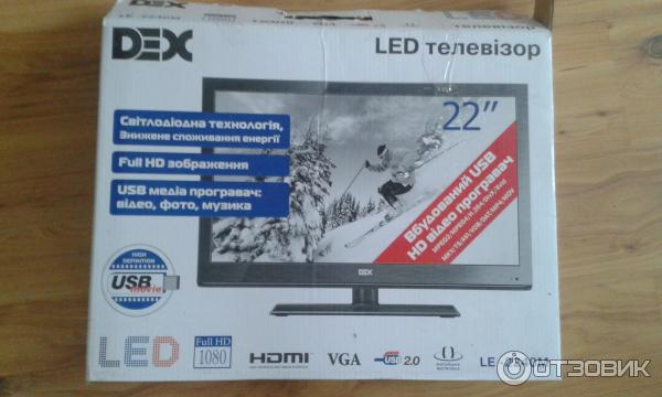 LED-телевизор Dex LE 2240M фото