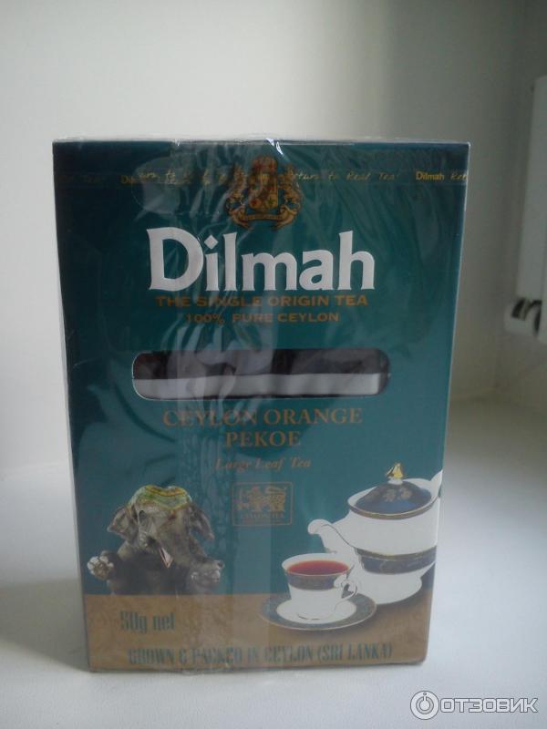 Чай Dilmah крупнолистовой фото