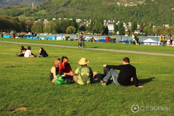 Озеро Анси (Annecy) Франция Фото отзыв