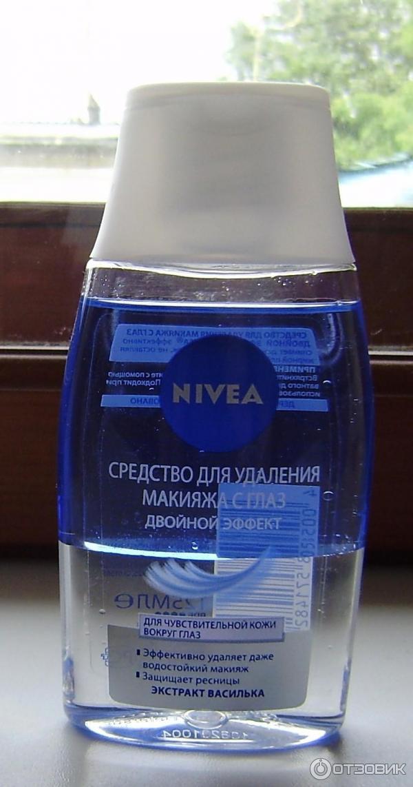 Nivea двухфазное средство для удаления макияжа с глаз фото