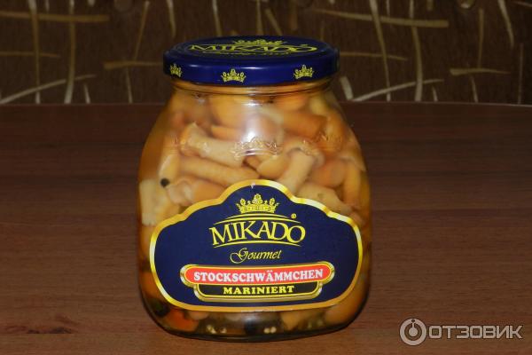 Грибы опята маринованные Mikado фото