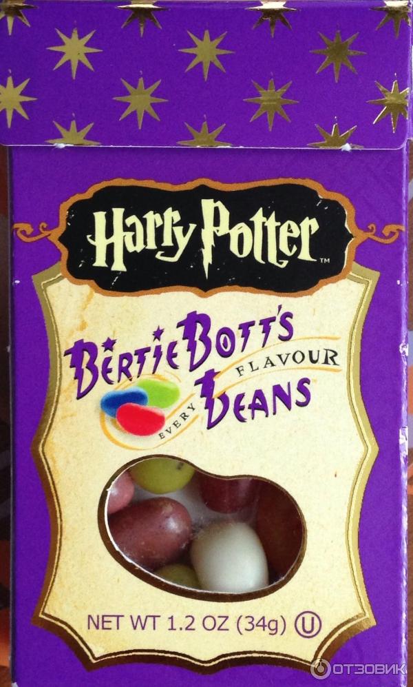 Конфеты жевательные Jelly Belly Bertie Bott's Гарри Поттер, 35гр