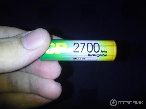 Аккумуляторная батарея GP AA 2700 mAh фото