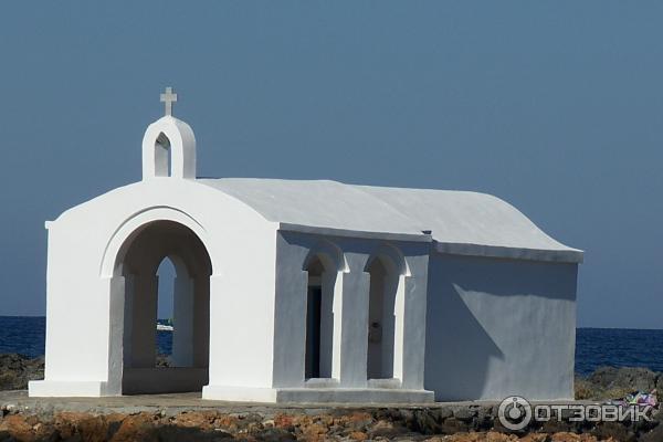 Церковь Святого Николая в море (Греция, Георгиуполис) фото