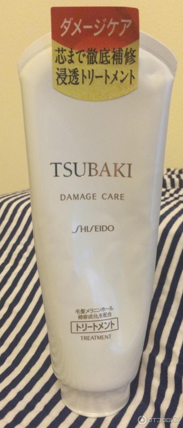 Бальзам для восстановления поврежденных волос Shiseido Tsubaki Damage Care фото