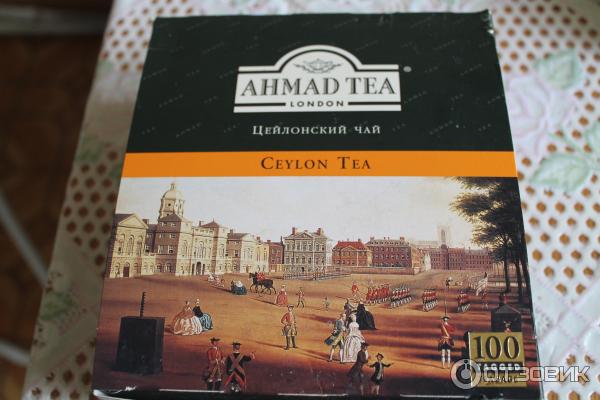 Чай черный байховый листовой цейлонский Ahmad Tea Ceylon Tea фото