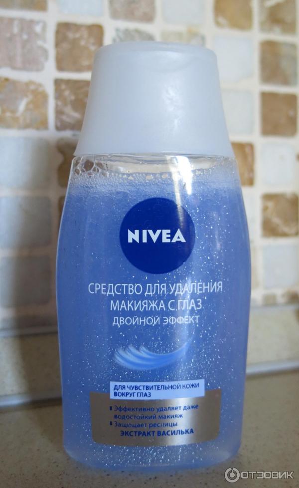 Средство для удаления макияжа с глаз Nivea Двойной эффект фото