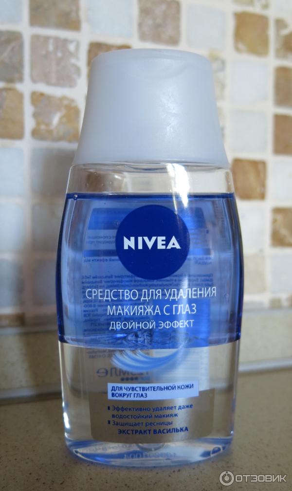 Средство для удаления макияжа с глаз Nivea Двойной эффект фото