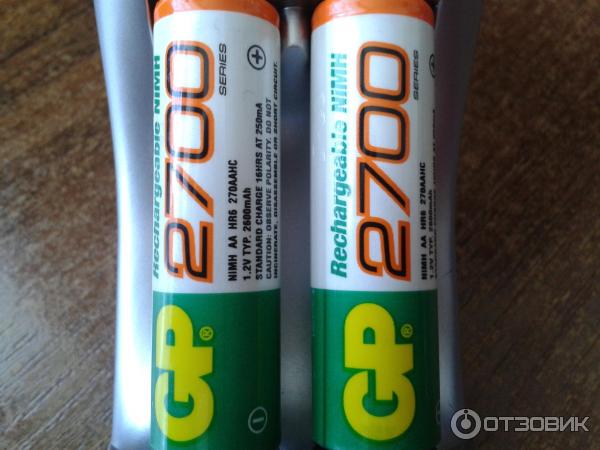 Аккумуляторная батарея GP AA 2700 mAh фото