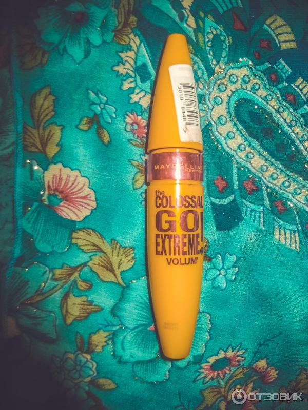 Тушь для ресниц Maybelline New York The Colossal Go Extrem Volumee фото