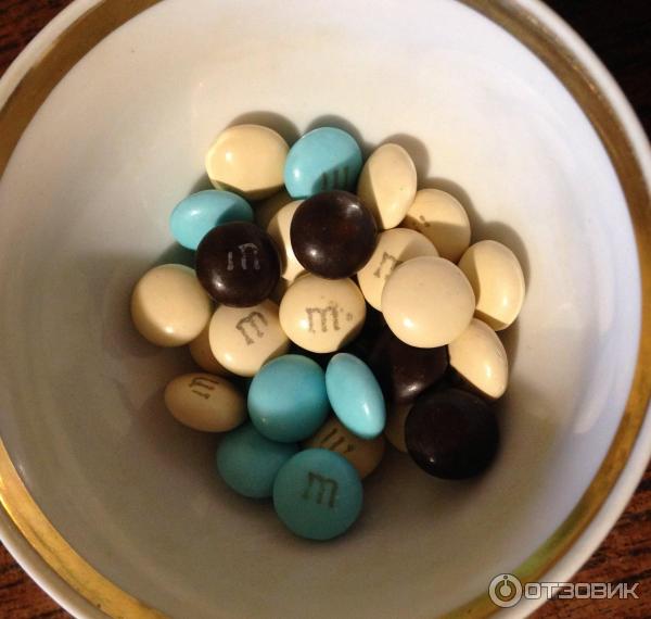 Драже M&M's со вкусом ванили фото