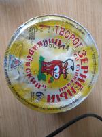 Творог зерненый "Пискаревский" со сливками фото