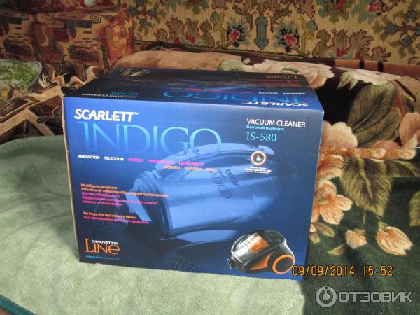 Отзыв о Пылесос Scarlett Indigo IS-580 | Средний пылесос по всем ...