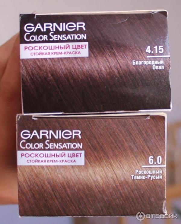 Крем-краска для волос Garnier Color Sensation 4.15 благородный опал