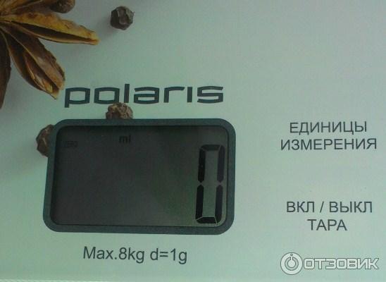 Весы кухонные электронные Polaris PKS-0832DG фото