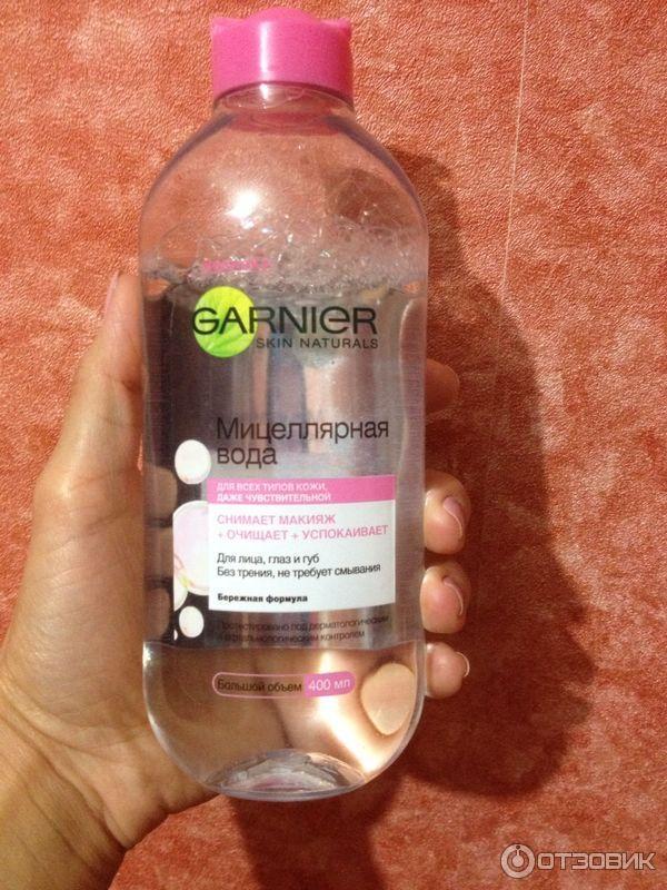 Мицеллярная вода для снятия макияжа с глаз Garnier фото