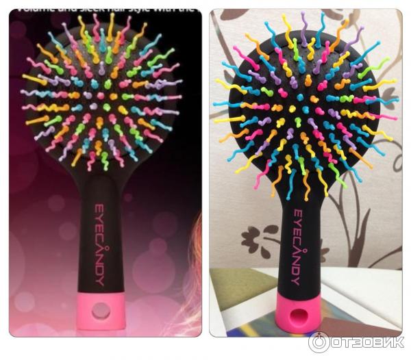 Щетка для волос Eyecandy Rainbow Volume Brush фото