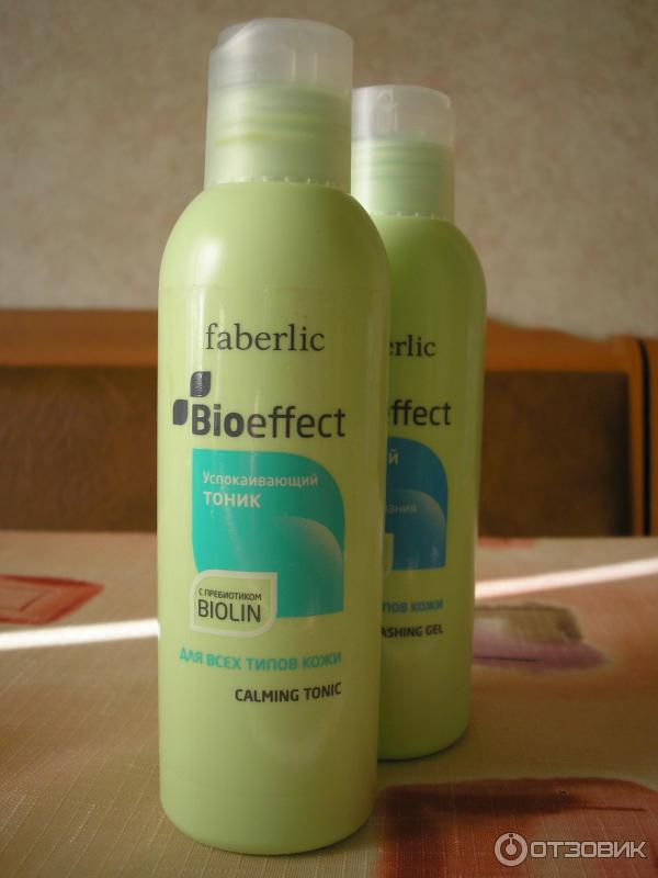 Успокаивающий тоник Faberlic Bioeffect Для всех типов кожи фото