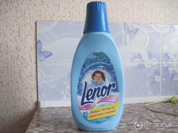 Кондиционер для белья Lenor Скандинавская весна. Суперконцентрат фото