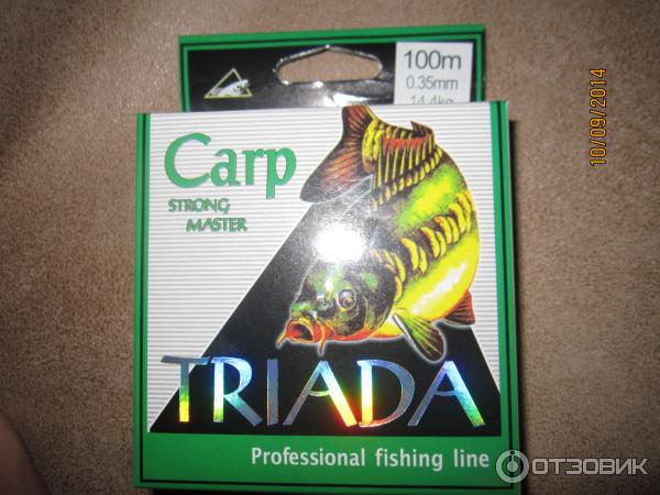 Леска Triada Carp Strong Master фото