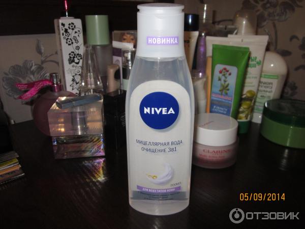 Мицеллярная вода Nivea Очищение 3 в 1 фото