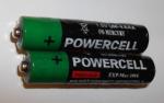 Солевые батарейки Powercell фото