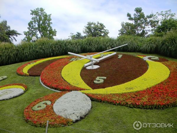 Фонтан Jet d'eau de Gen (Швейцария, Женева) фото